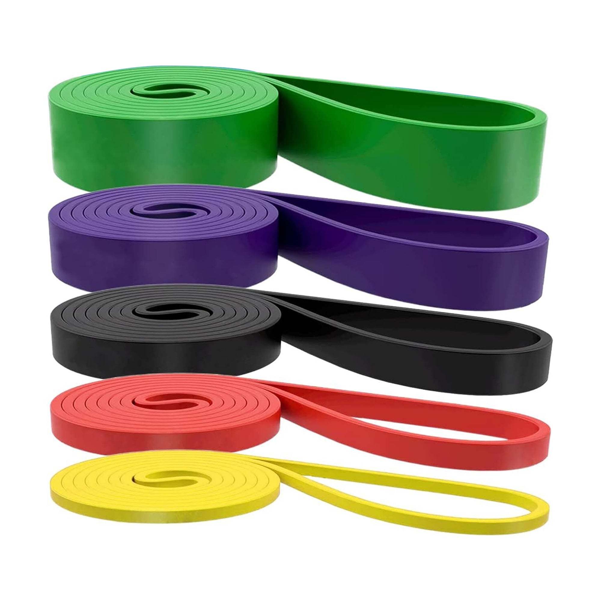 Resistance Bands Set – 5-Level Pull-Up Assist & Strength Training Bands for Men & Women | Ideal for Fitness, Powerlifting, Stretching & Physical Therapy