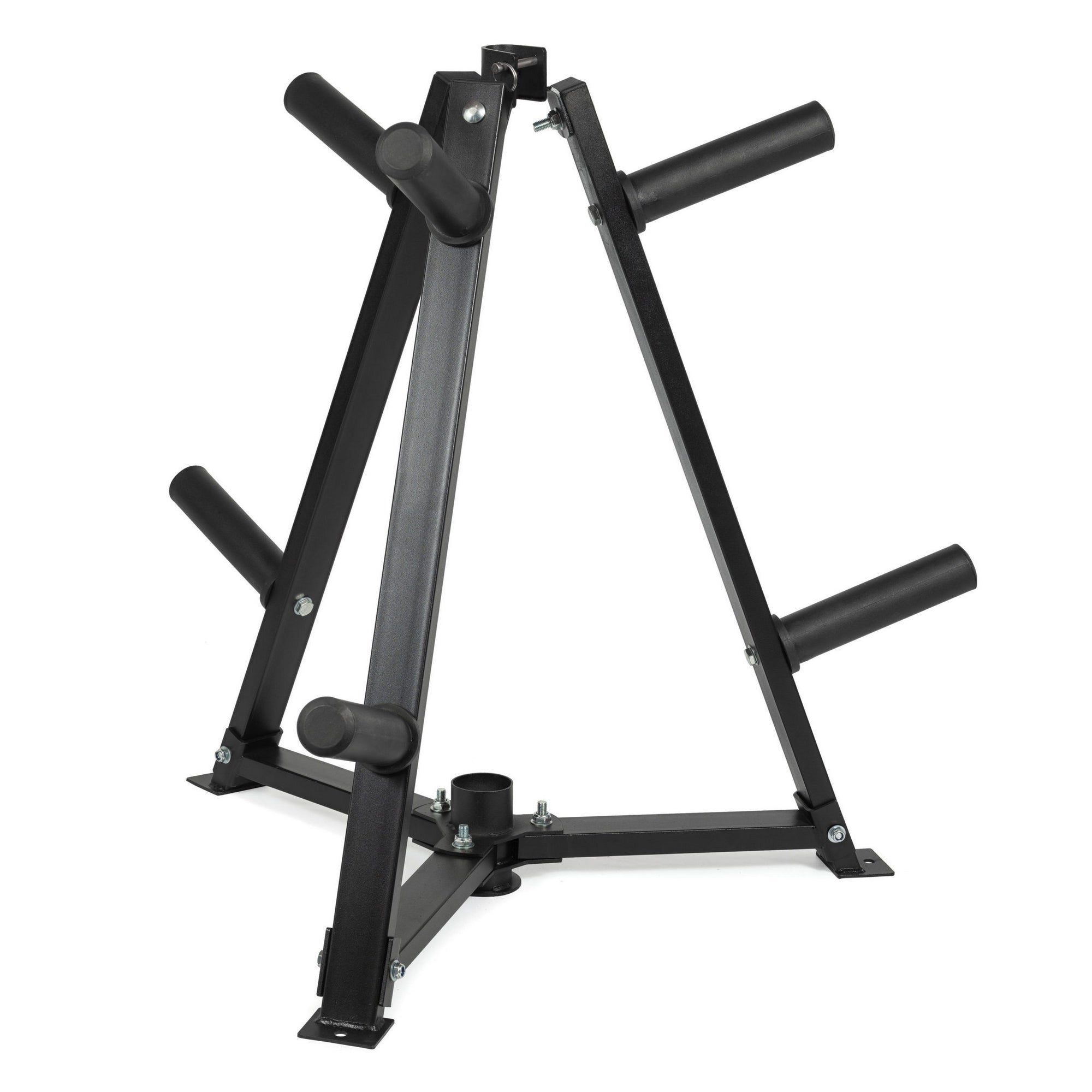 Heavy-Duty Vertical Plate & Dumbbell Organizer – Steel Construction, 300 kg Load Limit, Compact Rack for Home Gym Equipment Storage