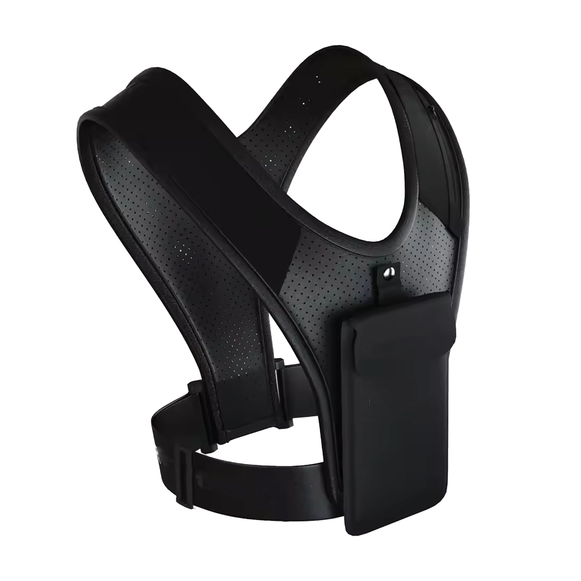 Hi-Vis Reflective Running Hydration Vest – Lightweight, Breathable Fit with Adjustable Straps & Phone Holder for Trail and Road Runners