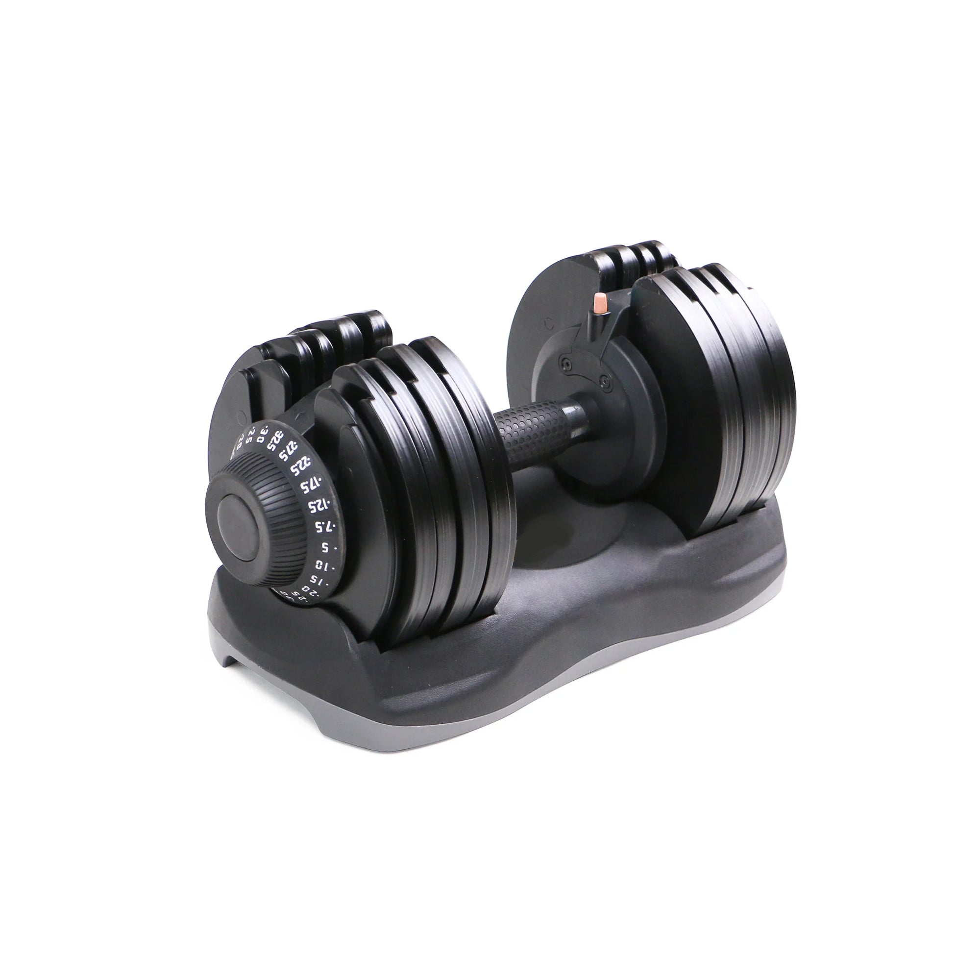 Adjustable Dumbbells 5–32.5 kg Pair – Cast Iron 12‑in‑1 Selectable Free Weights for Home Gym Strength Training
