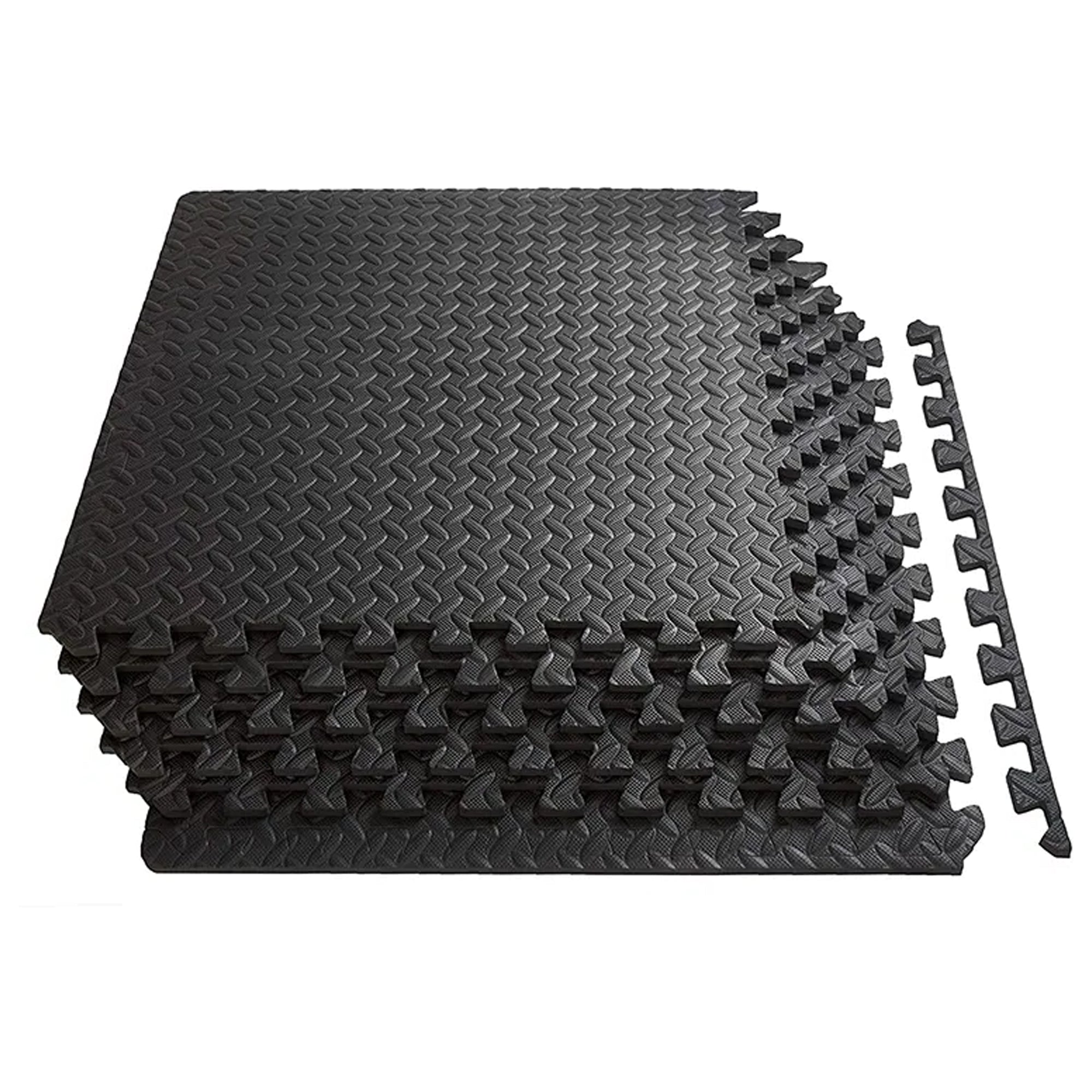 Premium EVA Foam Gym Floor Tiles – 10mm Non-Slip Puzzle Mats for Home Workouts, Durable Interlocking Rubber Foam Flooring for Home Gyms