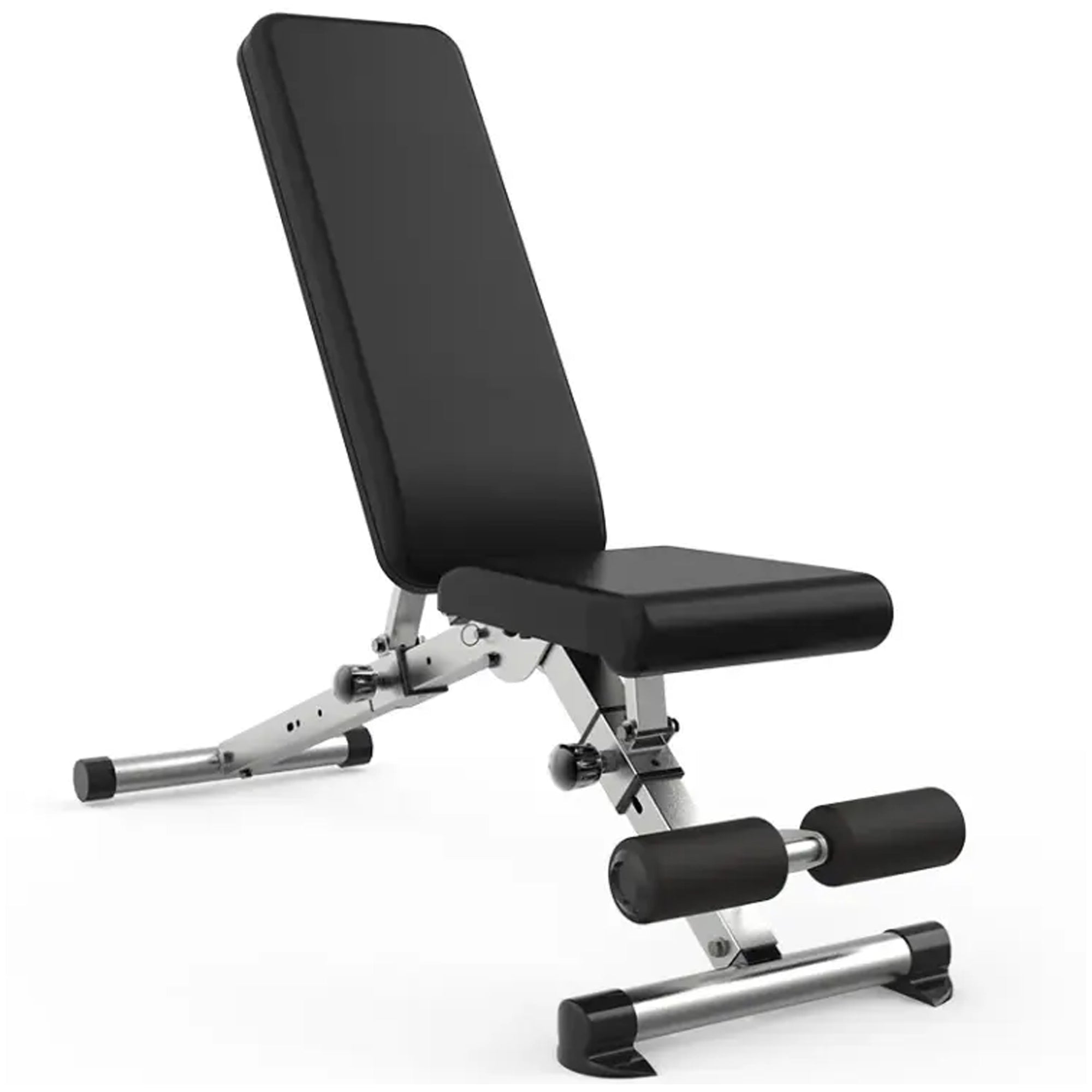 Multi-Position Weight Bench with Integrated Dip Bars & Pull-Up Tower – Heavy-Duty Adjustable Bench for Full-Body Home Gym Strength Training