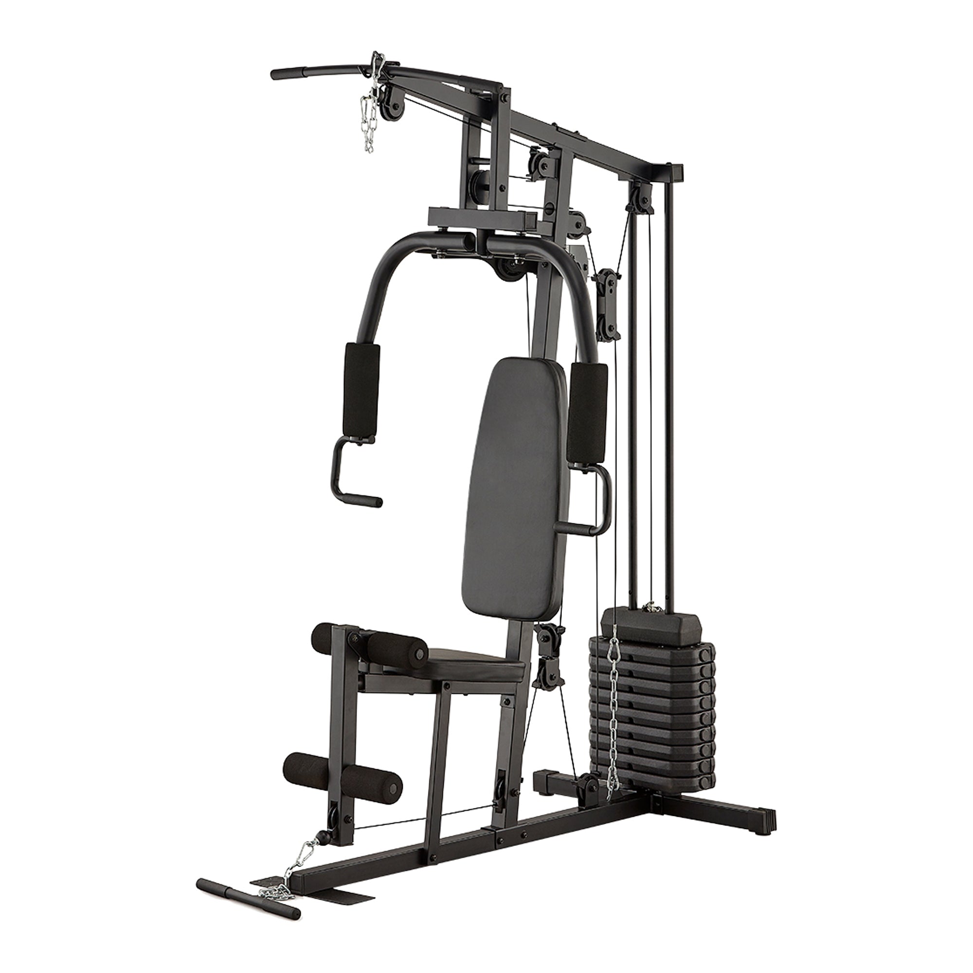 Compact Multi Gym Workout Station – Sturdy Steel Construction, 45kg/66kg Stack Options, Full-Body Strength System for Home Gym Setups