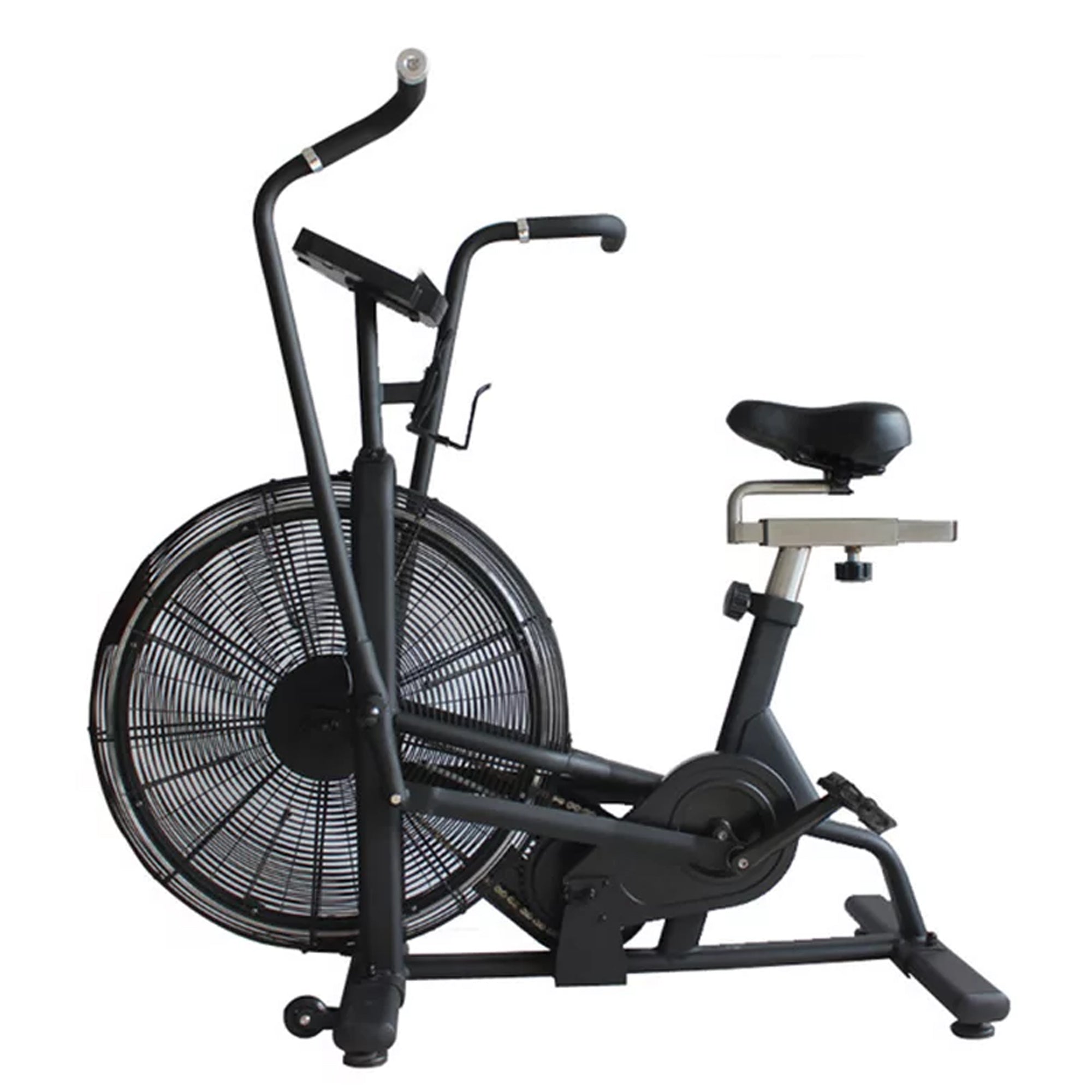 Premium Air Resistance Exercise Bike with LCD Screen, Steel Frame, Adjustable Seat – Ideal Full Body Cardio Machine for Home Gym & High-Intensity Workouts
