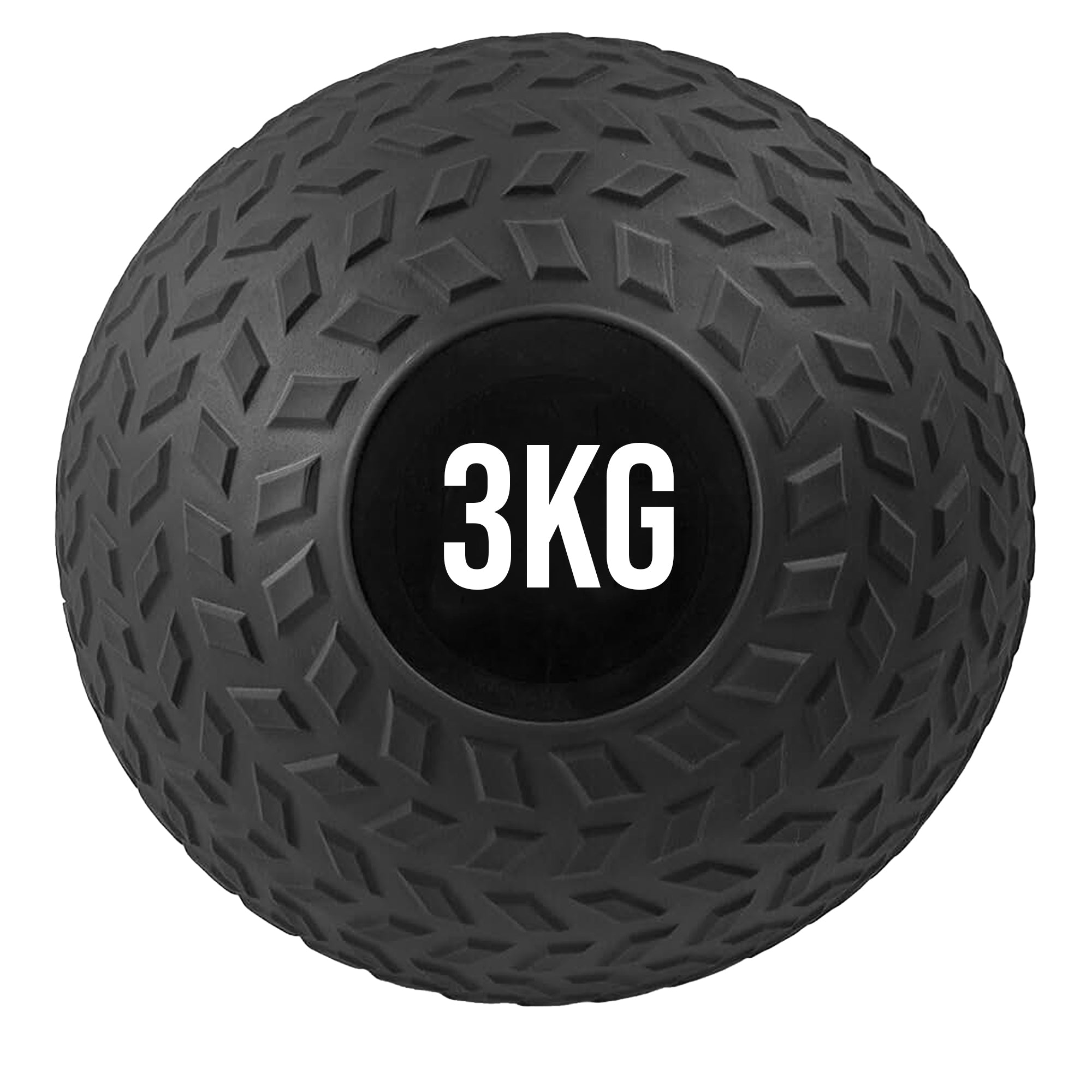 Heavy-Duty No-Bounce Slam Ball with Textured Rubber Grip | Core & Power Training Equipment | Sand-Filled Impact Ball for Home Gym Use