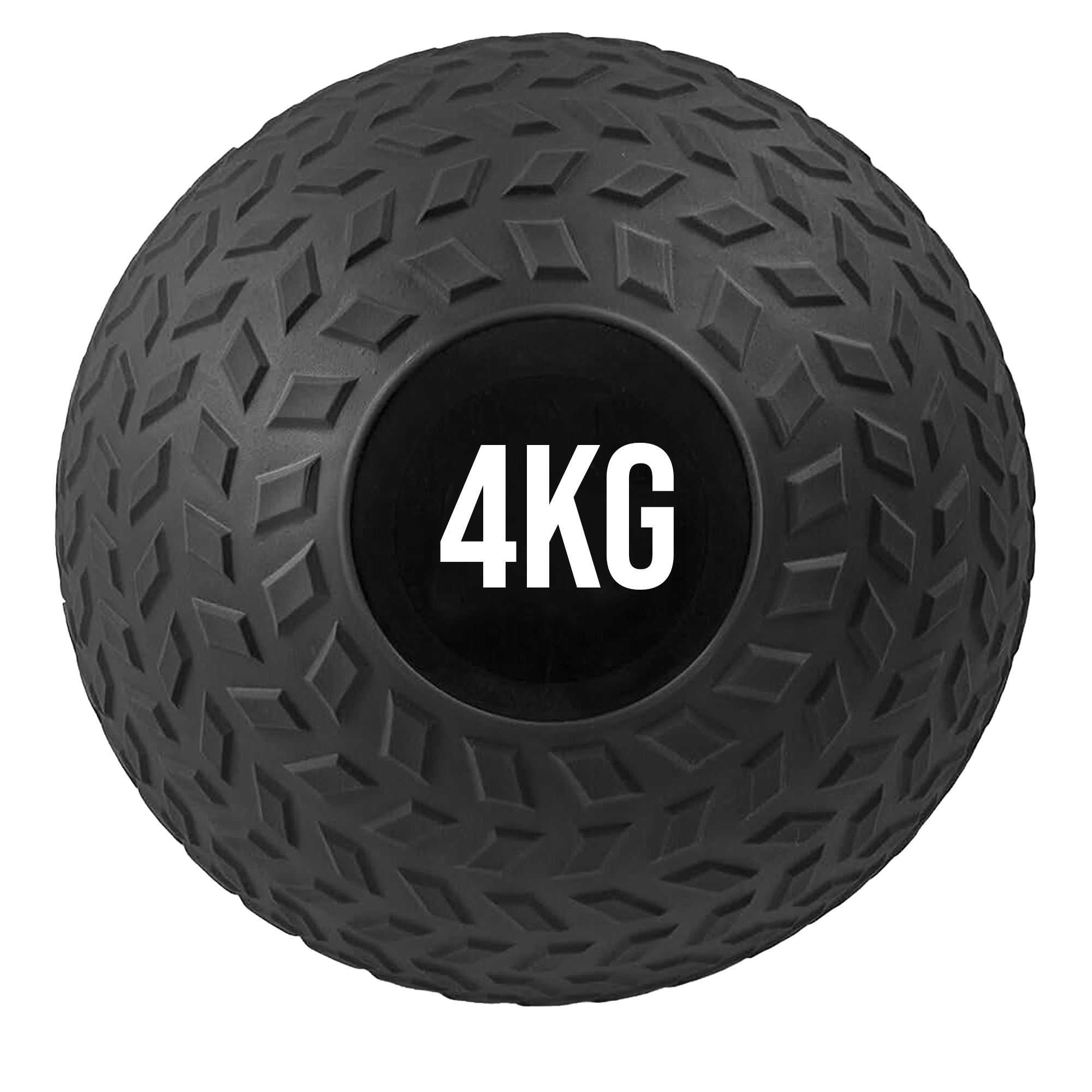Heavy-Duty No-Bounce Slam Ball with Textured Rubber Grip | Core & Power Training Equipment | Sand-Filled Impact Ball for Home Gym Use