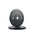 Black weight plate with '1.25 KG' marking on a white background