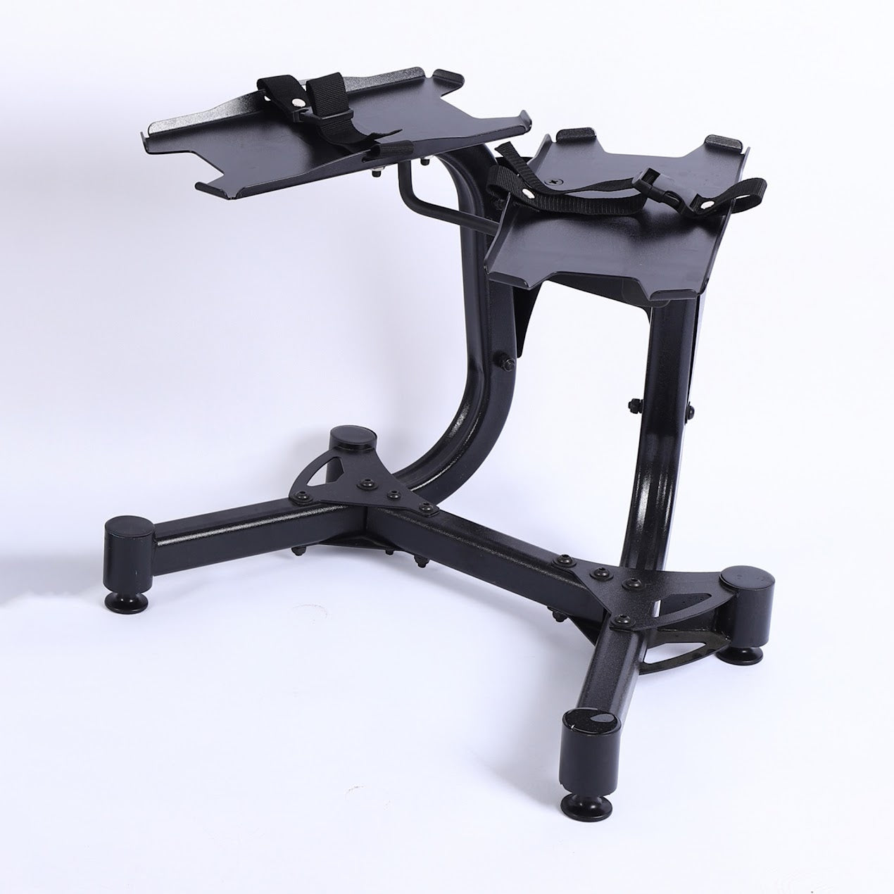 All-in-One Adjustable Dumbbell Set & Stand – 24kg/40kg Dial Weight with Secure Belt – Compact Storage Rack with Non-Slip Feet for Home Gym Workouts