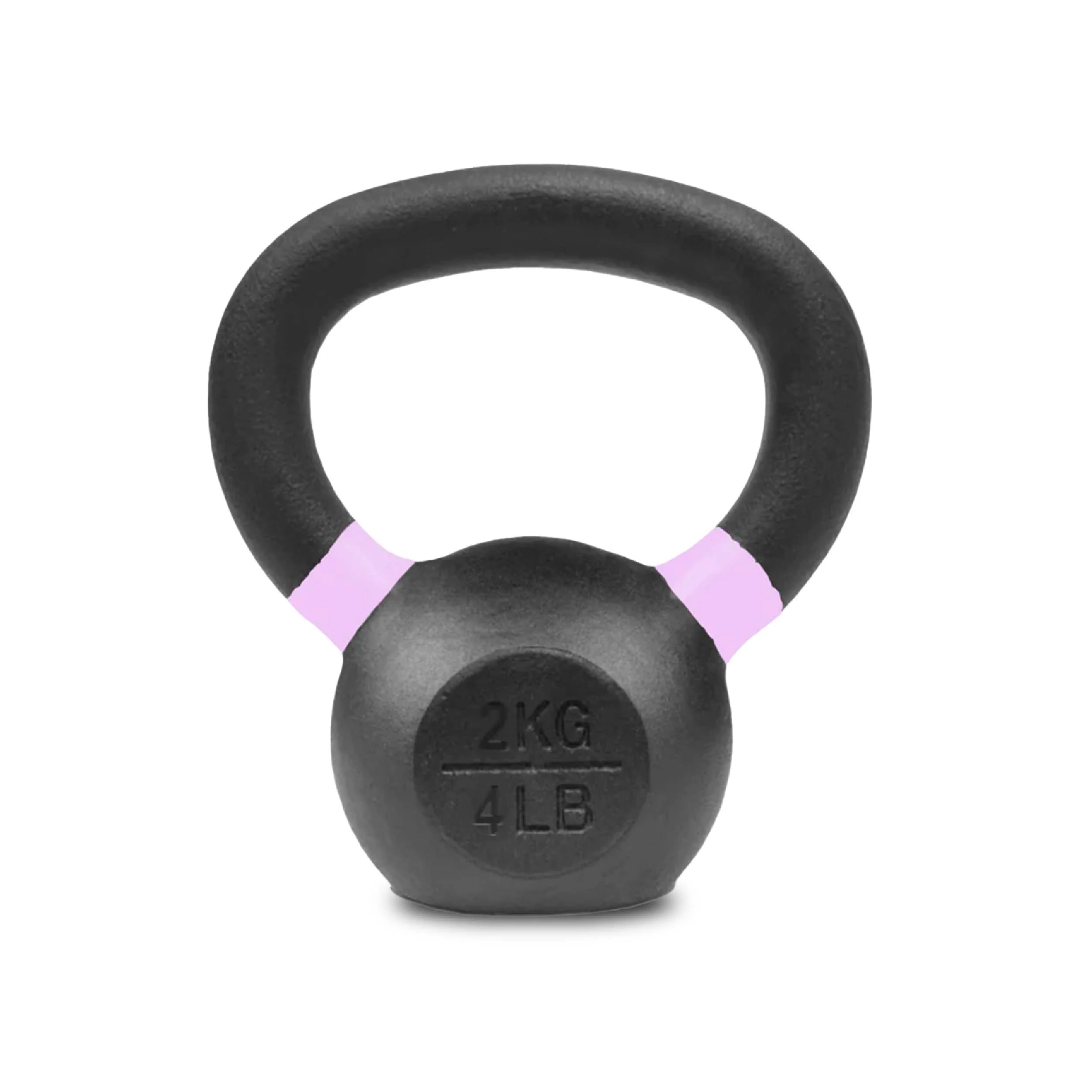 Cast Iron Kettlebells – Durable Matte Finish, Ergonomic Handle Grip – Strength & Functional Training – Perfect for Compact Home Gym Use