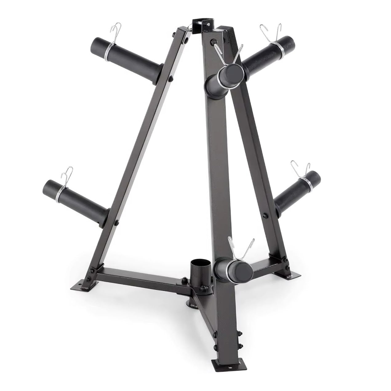 Heavy-Duty Vertical Plate & Dumbbell Organizer – Steel Construction, 300 kg Load Limit, Compact Rack for Home Gym Equipment Storage