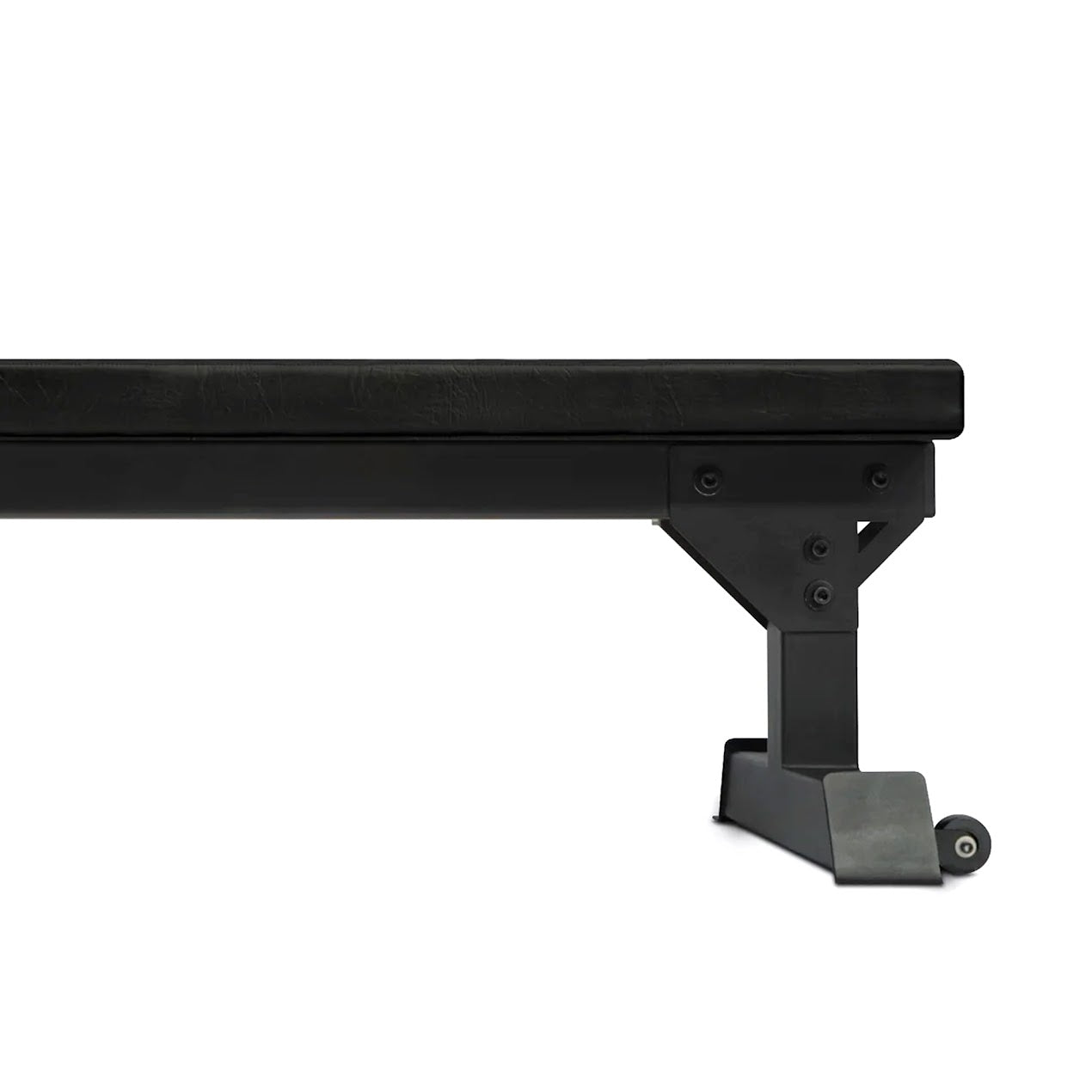 Heavy-Duty Flat Weight Bench – 300 kg Capacity, 50 mm Padded Seat, Steel Frame with Rear Wheels – Ideal for Home Gym Dumbbell & Chest Workouts
