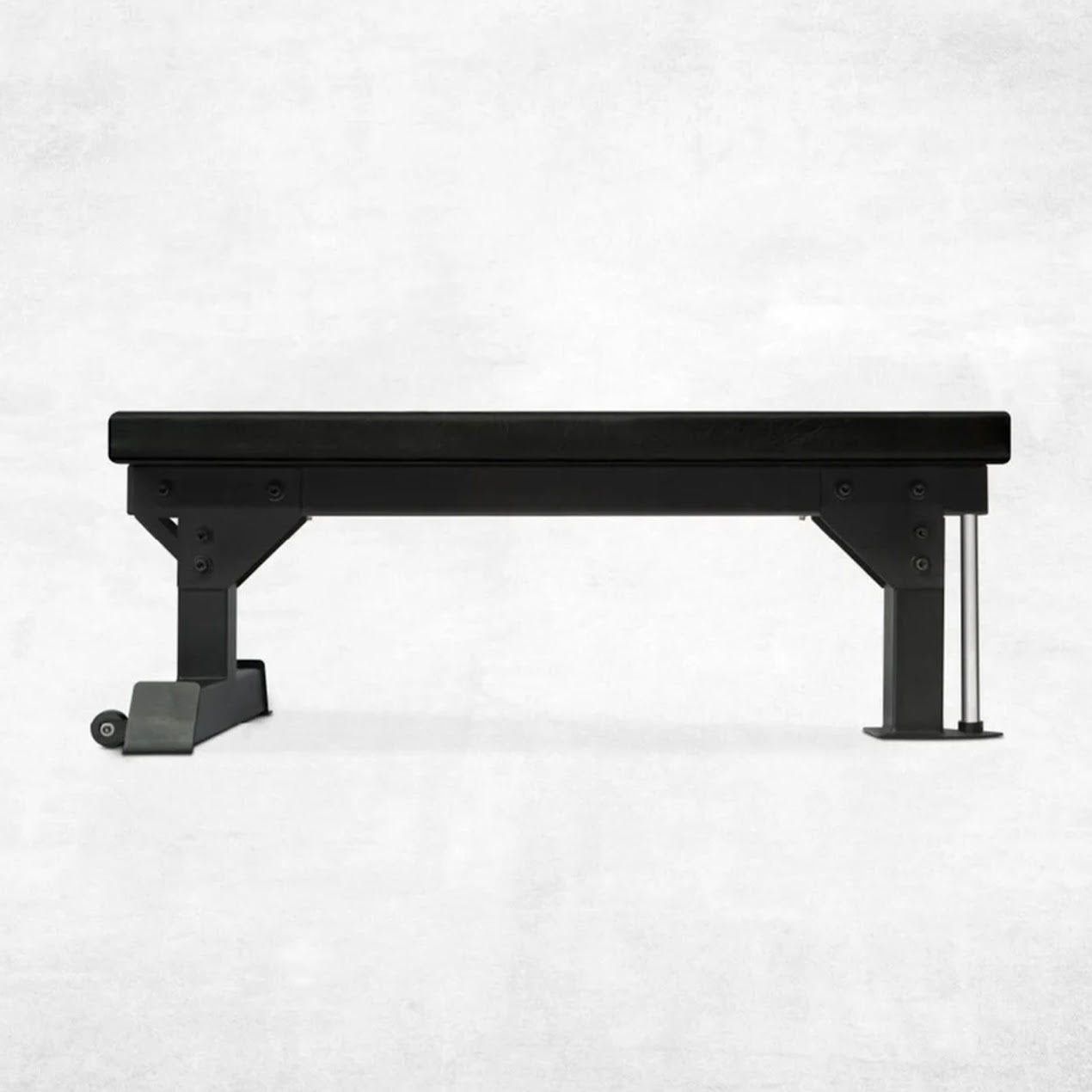 Heavy-Duty Flat Weight Bench – 300 kg Capacity, 50 mm Padded Seat, Steel Frame with Rear Wheels – Ideal for Home Gym Dumbbell & Chest Workouts