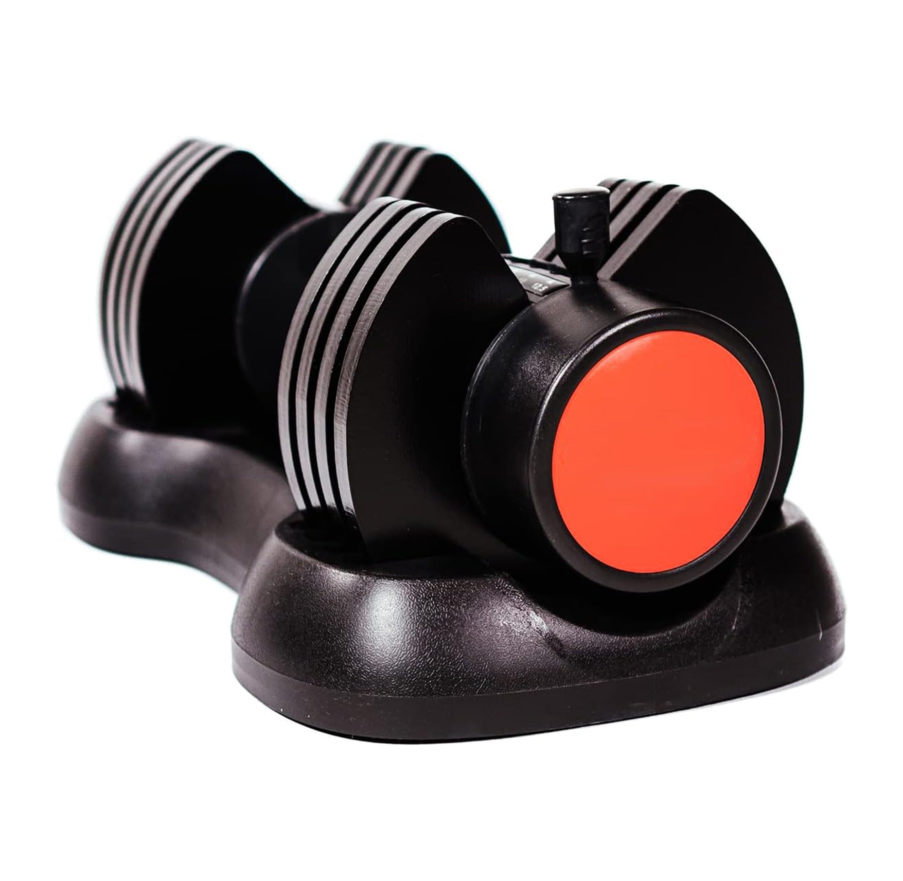 5-in-1 Adjustable Dumbbells Set – 12.5 kg Neoprene Coated, Safety Lock System, Anti-Roll Design – Ideal for Full-Body Home Gym Training