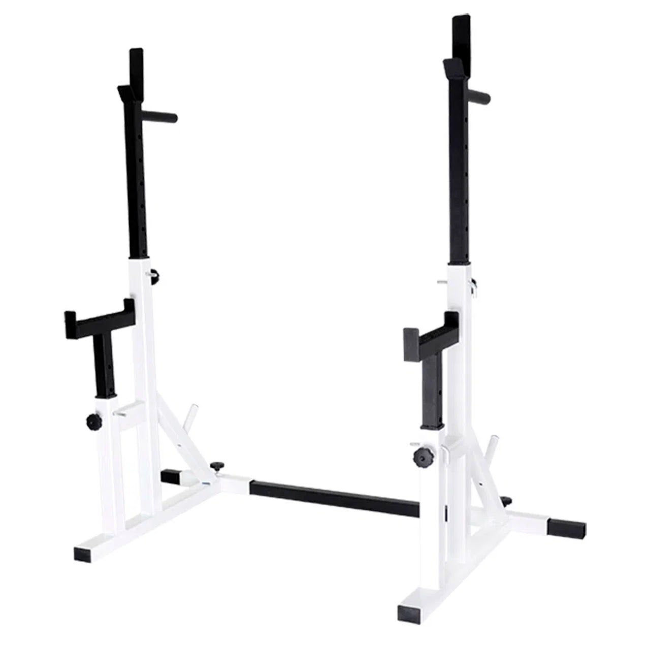 Heavy-Duty Home Gym Power Rack – Adjustable Squat & Bench Press Stand 2.0 | Multi-Level Barbell Support | Compact Steel Frame for Strength Training